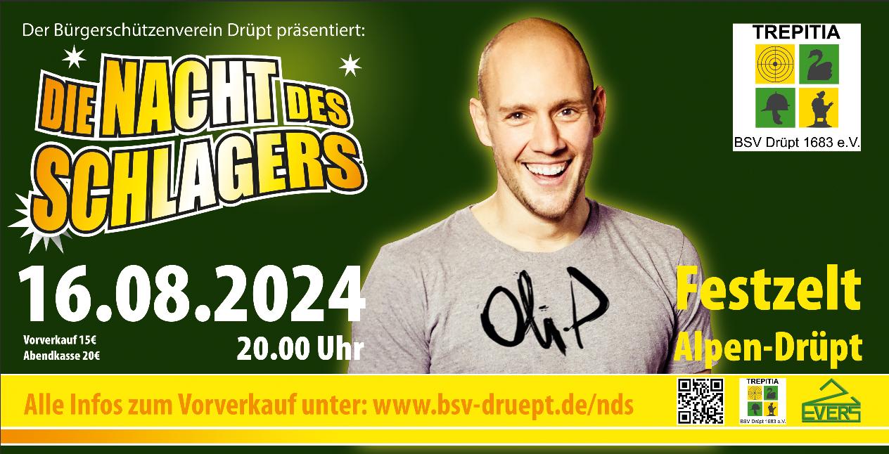 Save the date: NdS mit Oli P.