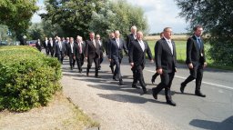 Abholen des Königspaars