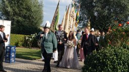 Abholen des Königspaars